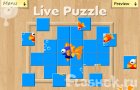 Играть в игру Живой пазл Играть в игру Живой пазл
