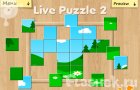 Играть в игру Живой пазл 2 Играть в игру Живой пазл 2